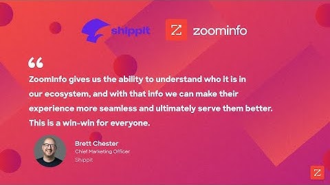 How ZoomInfo Helped Shippit Transform Customer Data into Business Growth