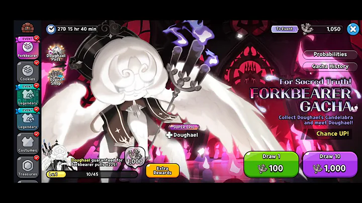 Cookie Run Kingdom OST - 'Forkbearer Gacha: Doughael #2' Music Soundtrack HD 1080p