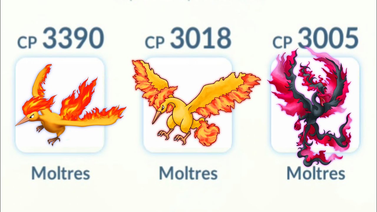 Using Triple Moltres (But All Different) 🤩 Pokemon Go. 