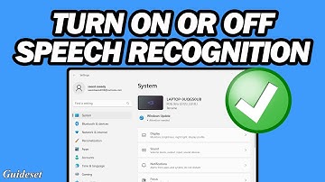 How to Turn on or Off Speech Recognition in Windows 11 | Step by Step