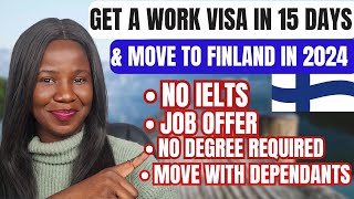 RELOCATE TO FINLAND IN 2024 || NO IELTS