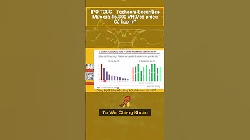 IPO TCBS - Techcom Securities - Mức giá 46.800 VNĐ có hợp lý? #shorts