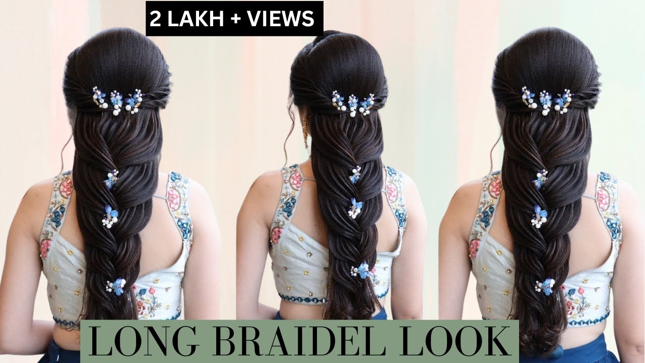 LONG BRAIDE HAIRSTYLE BY PAYAL PATEL HAIRSTYLIST