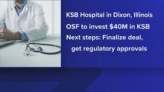 OSF Healthcare to merge with Dixon's Katherine Shaw Bethea Hospital by WQAD News 8 30 views 2 days ago 29 seconds