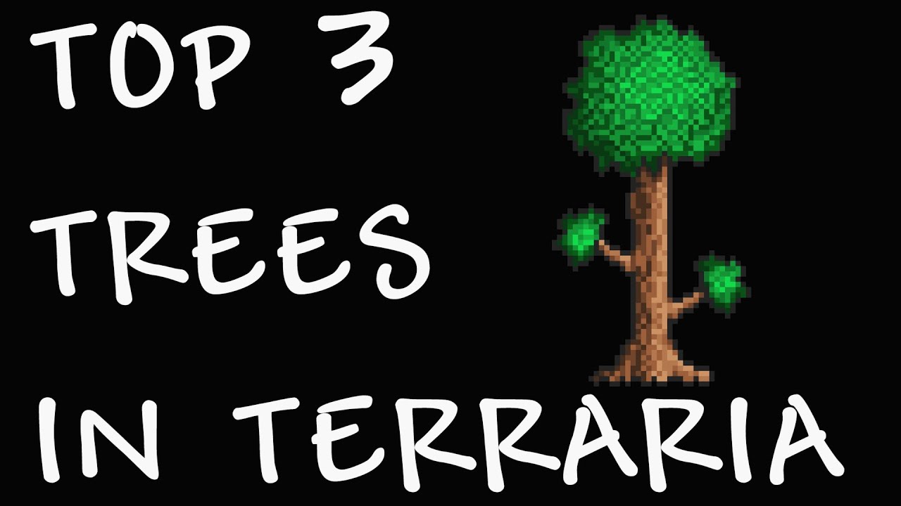 MY TOP 3 TREES IN TERRARIA! - danielbr1993 (Terraria 1.2.4) - YouTube