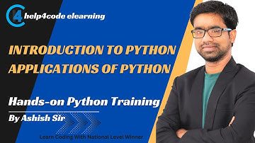 #1 Introduction to Python | Python Applications | Python tutorial #pythontutorial #python #interview