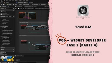 🖼️ #06 – Widget Developer - Fase 2 - Parte 4 | Sistema dinámico con ListView y botones – UE 5