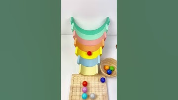 Marble Run ASMR Reverse #asmr #marblerun