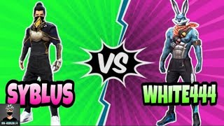 White 444 Vs Syblus 1V1 Op Game Play Mr-Himesh.ff