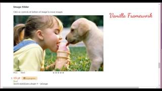 22 Image Slider Vanilla Framework