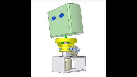 0514   Robot head of 2 rotation DoF 3