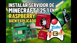 Instalar Servidor de Minecraft 1.25.1 en raspberry 4 b