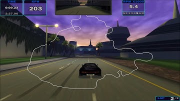 Need For Speed: High Stakes - 911 Turbo - Aquatica Lap Time [1080p60 - GTX 750Ti - 43/45]