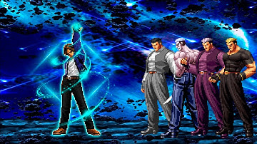 [KOF Mugen] Kyo-Last vs Ryuji Yamazaki Team