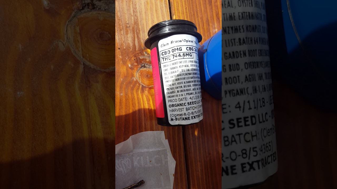 Colorado Medical Cannabis Shatter Review Clem Bruce Ogiesel