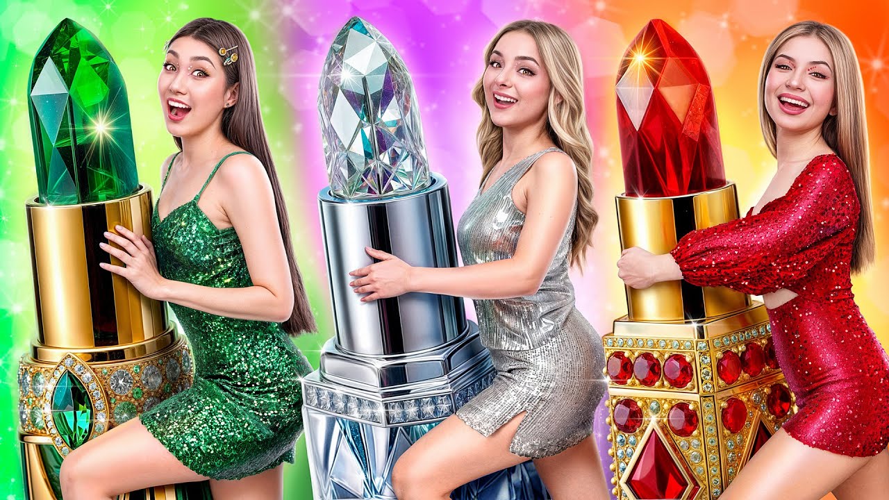 Девушка Рубин, Бриллиант и Изумруд в Школе | Кто Станет Королевой Магии от Multi DO Girls