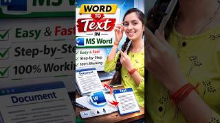 Voice to Text in MS word #msword #excel #tips #shorts #computech