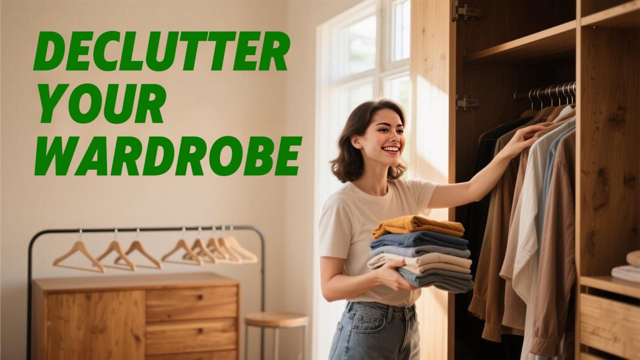 Declutter Your Wardrobe in 5 Easy Steps - YouTube