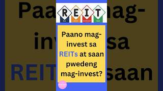 How to Invest in PH REITs and Stocks / Paano Mag Invest sa REITs and Stocks
