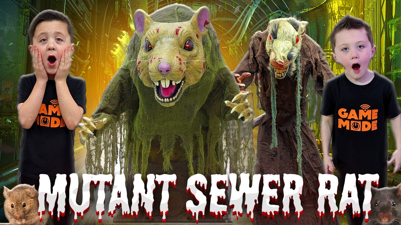 Mutant Sewer Rat Spirit Halloween 2025 | Unbox Setup Halloween Animatronic