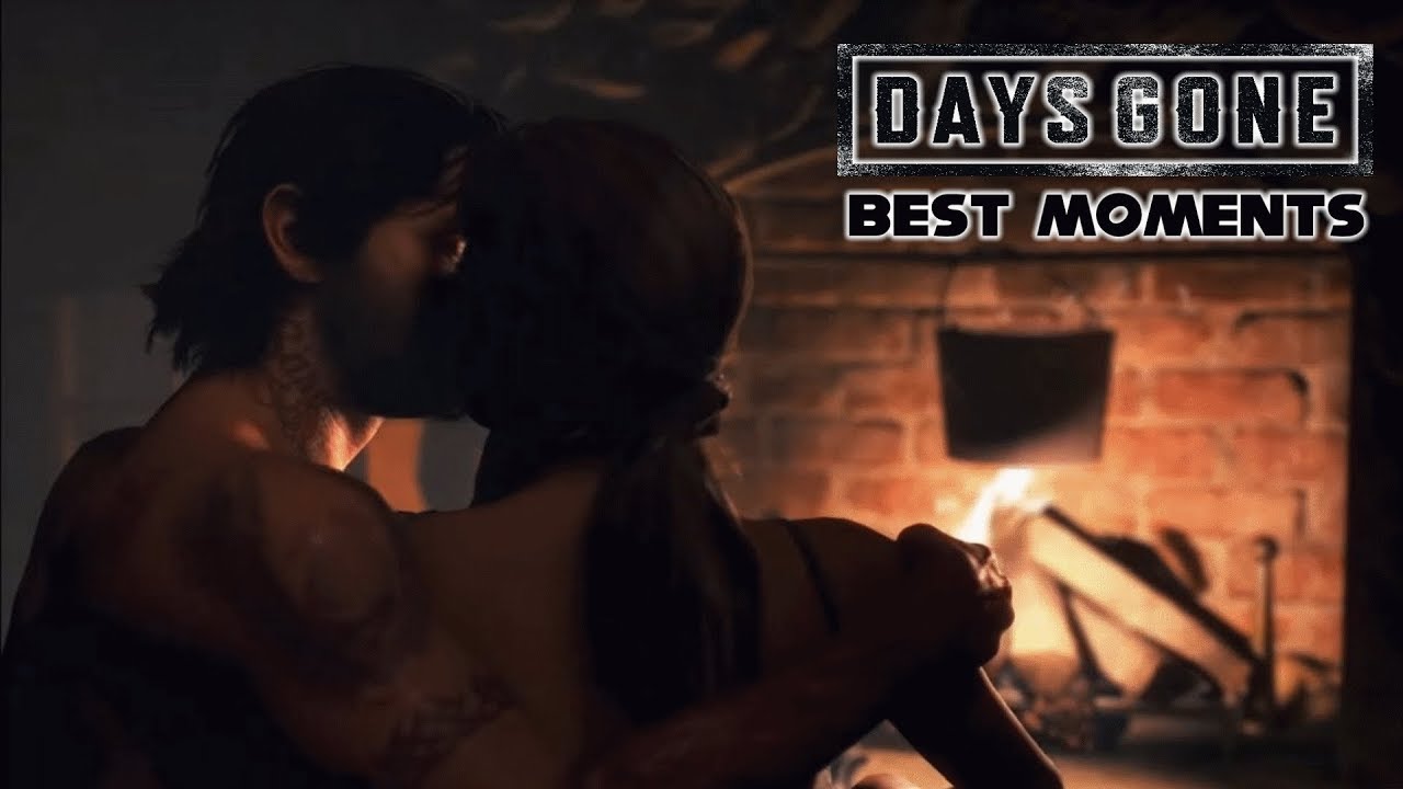 Days Gone - Best Moments - Mini Movie - Deacon & Sarah Movie -  All Best Cutscenes HD