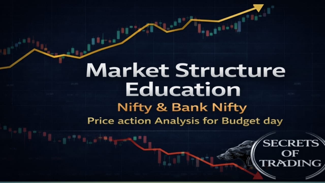 Budget Day Price Action Analysis  Nifty & Bank Nifty Market Structure 30 Jan