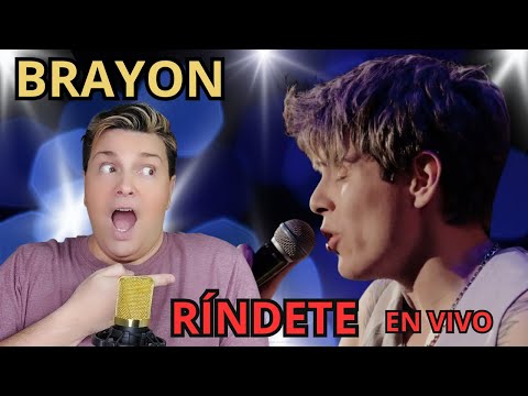 ¡BRAYON canta en vivo RÍNDETE y sorprende a todos!