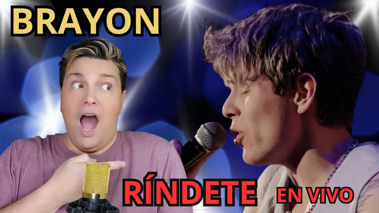 ¡BRAYON canta en vivo RÍNDETE y sorprende a todos!