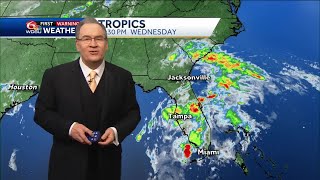 Getting hotter and drier for the weekend