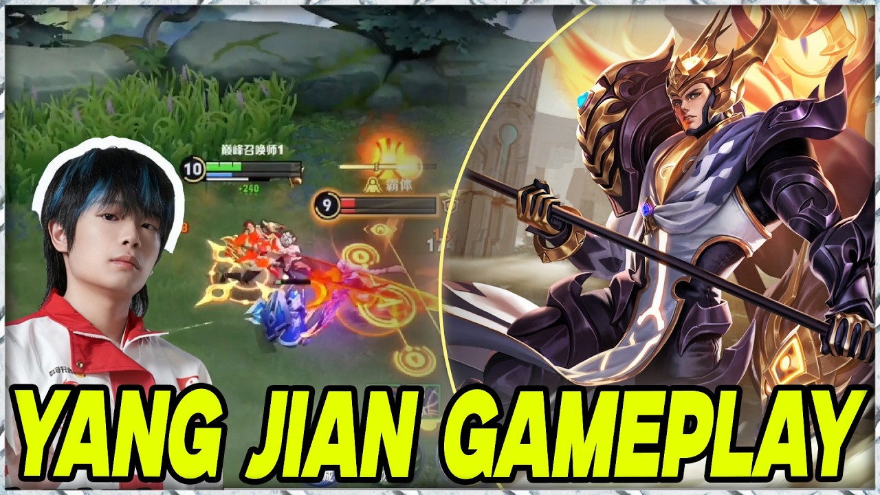 YANG JIAN IS LITERALLY BROKEN! 🤯 AG ZHONGYI INSANE JUNGLE DOMINATION (ENGSUB/HOK)