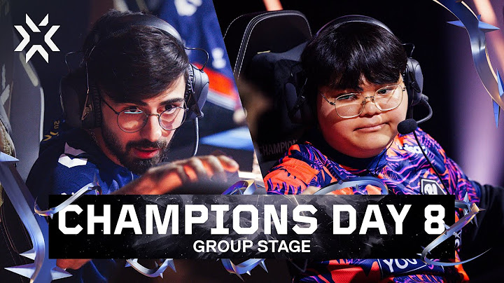 FUT vs. PRX - VALORANT Champions Seoul - Group Stage Day 8