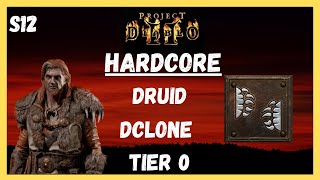 Hardcore | Project Diablo 2 | Maul Druid | Diablo Clone Tier 0 | Season 12