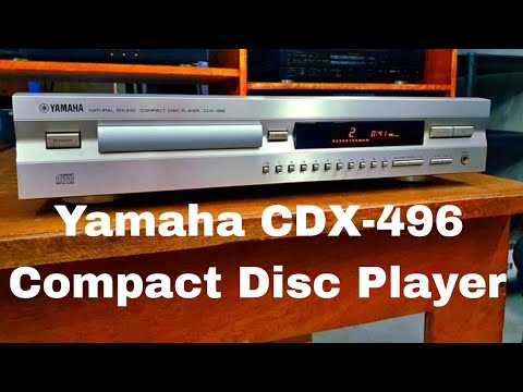 Yamaha CDX - 496 Compact Disc Player Sound Test - YouTube