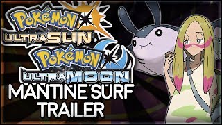 Pokémon Ultra Sun and Ultra Moon | Mantine Surf Trailer