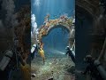 What Lies Beneath: The Sunken City #shorts #youtubeshorts #sea