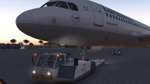 FlightFactor Airbus A320 with BetterPushback plugin