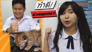 หนังสั้น | ทำความดี ช่วยเหลือแมวข้างถนน | Do good deeds to help street cats