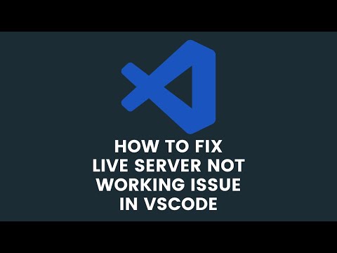 HOW TO FIX LIVE SERVER NOT WORKING ISSUE IN VSCODE