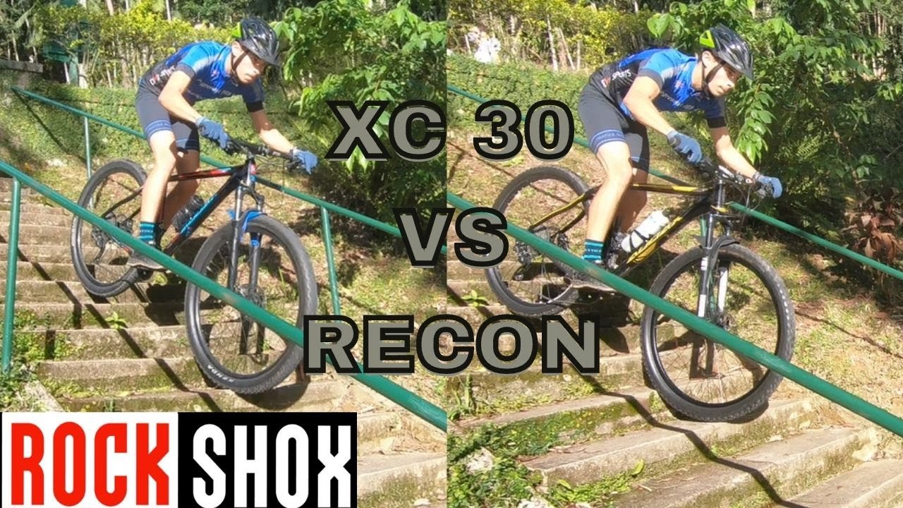 Comparando Suspensões da RockShox (XC 30 VS RECON) ! YouTube