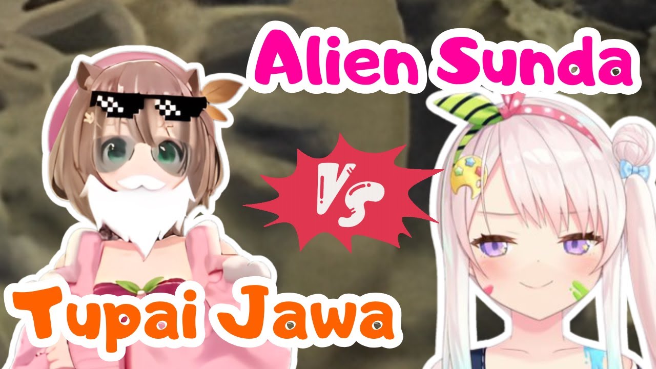 Risu tupai Jawa VS Yopi alien Sunda [Hololive ID Clip] - YouTube