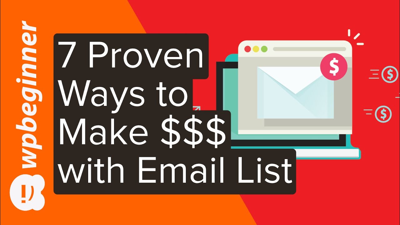 how to make money with your email list