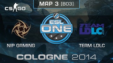 NiP Gaming vs. Team LDLC (Map 3) - ESL One Cologne 2014 - Semifinals - CS:GO