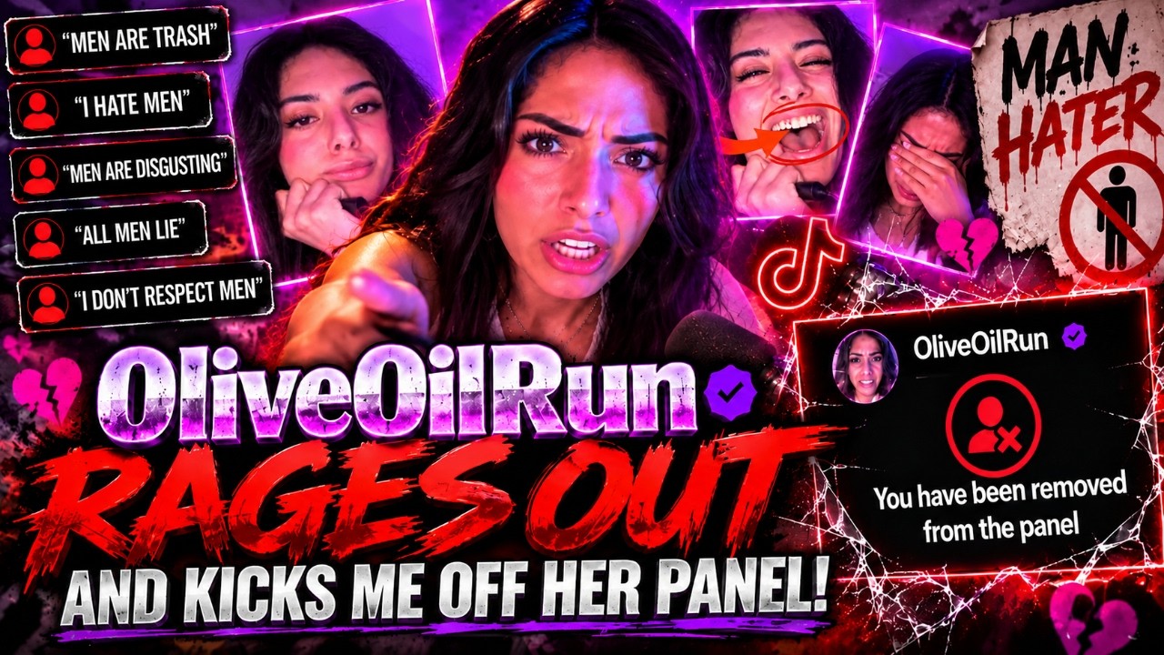 UNHINGED Man Hating Feminist OliveOilRun Invites Me On And Rage Quits