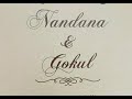 Nandana weds gokul
