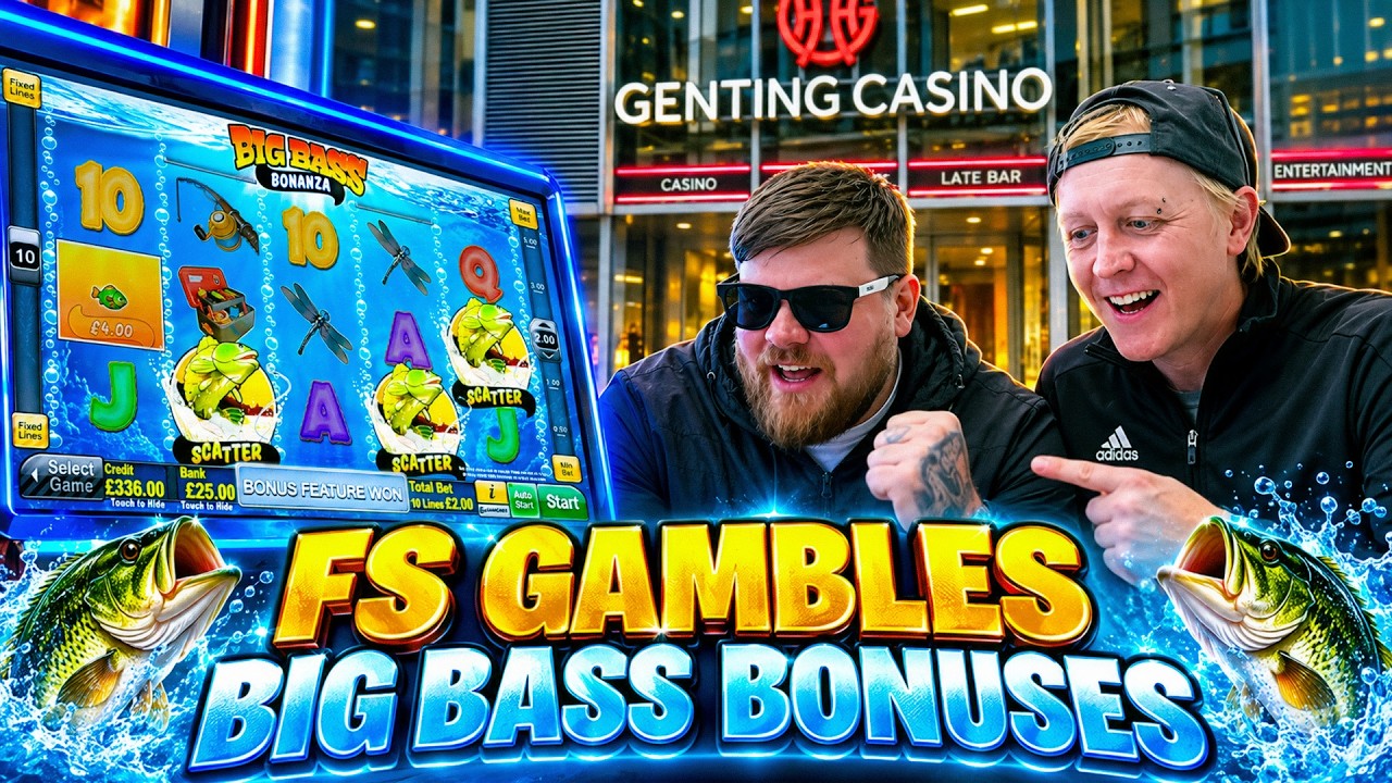Back In Genting Casino! Big Bass Bonanza Special… Can We Profit?! 🎣