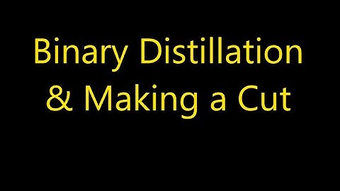 Binary Distillation