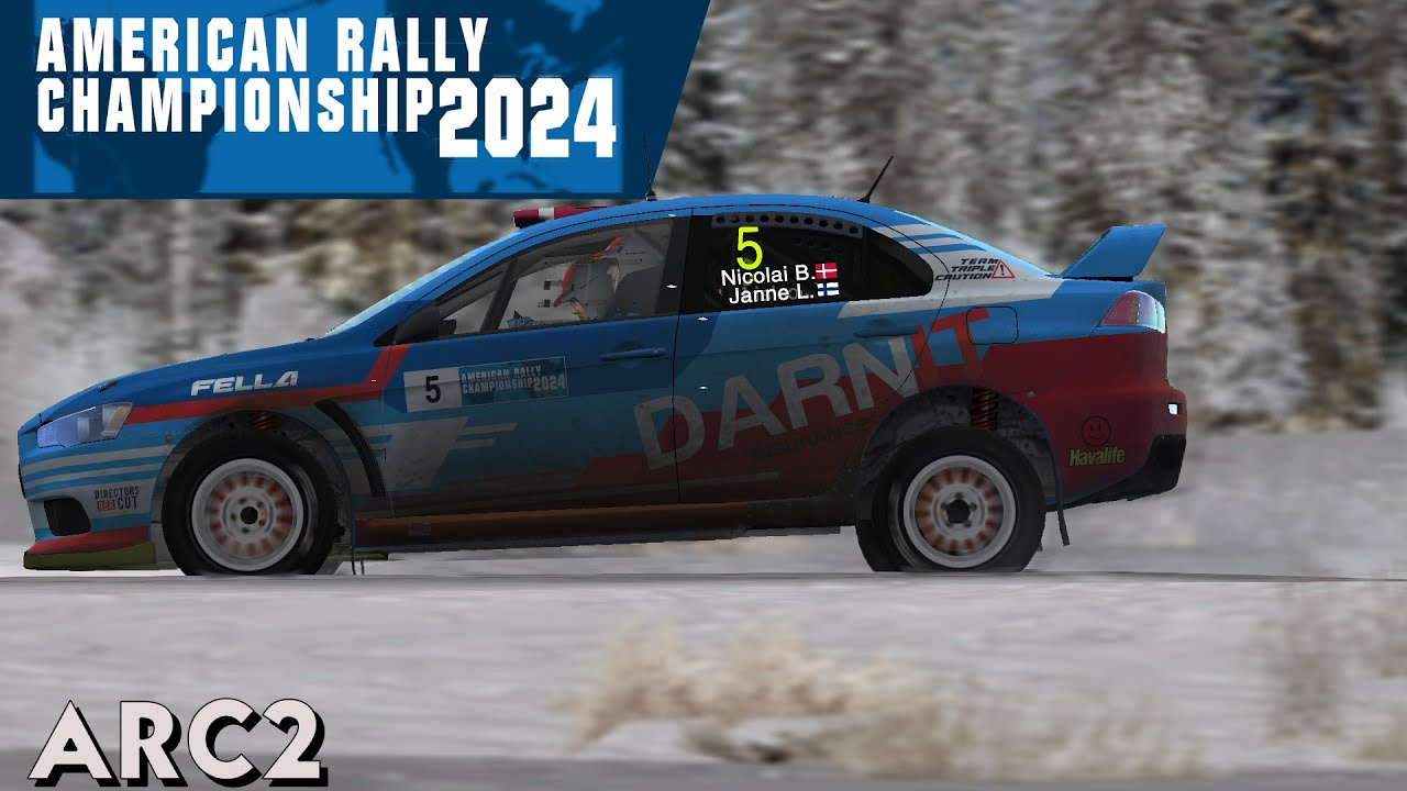Arc2 Rally Drifting In Snow at Sno Drift | ARC2 | Richard Burns Rally RSF - YouTube