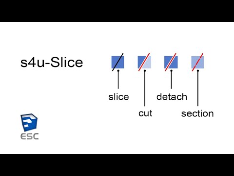 s4u-slice simple tutorial | SketchUp