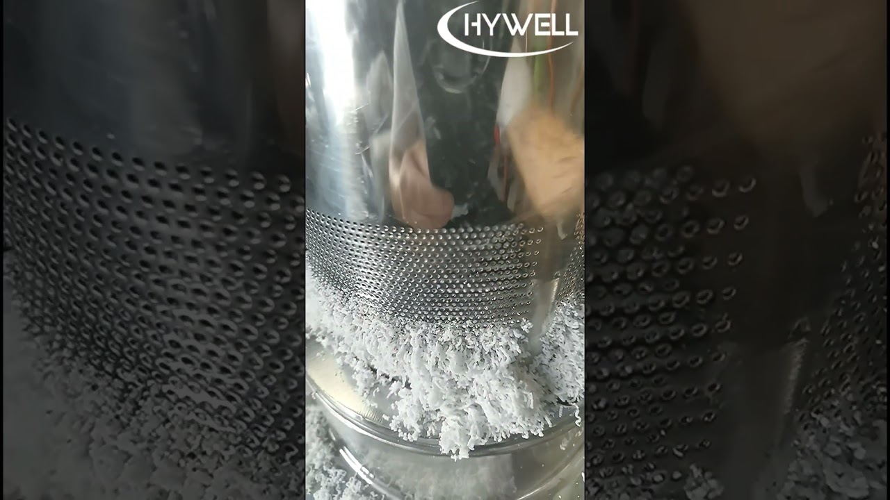 Basket granulator / rotary basket granulator