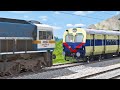 ENGINE FAILED OF MEMU TRAIN AND RESCUED BY WDP – 4D